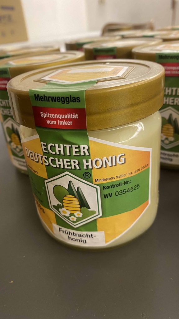 Lauenberger Honig, Imkerei Koch, Honigglas, 500g DIB